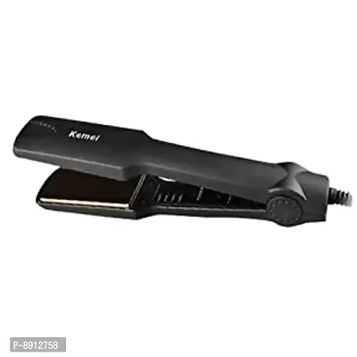 Kemei Temperature Control Professional Hair Straightener KM-329 (Black)hellip;-thumb4