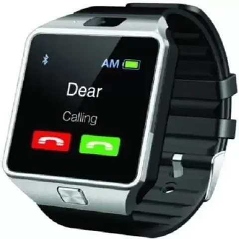 Dz-09 Smart Watch Screen Touch for Men  Women with Bluetooth Calling Wrist Watch (Black)