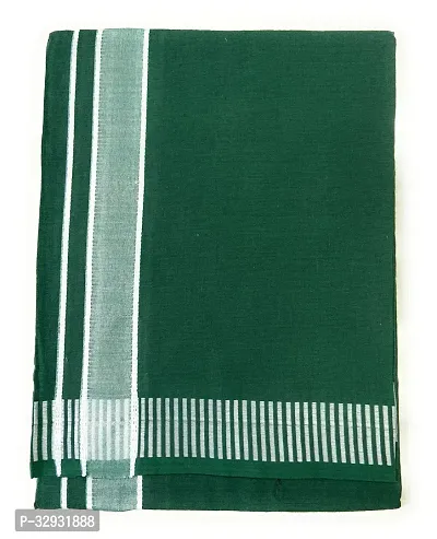 Stylish Green Cotton Blend Dhotis For Men