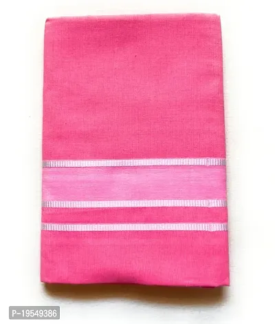 SH Fabs Mens Cotton Dhoti L Pink pack of 1