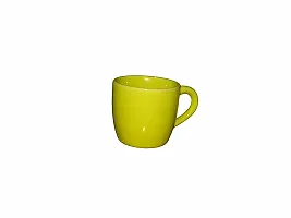 The Mug Factory Ceramic Tea Cup - Set Of 6, Multicolour, 220Ml-thumb1