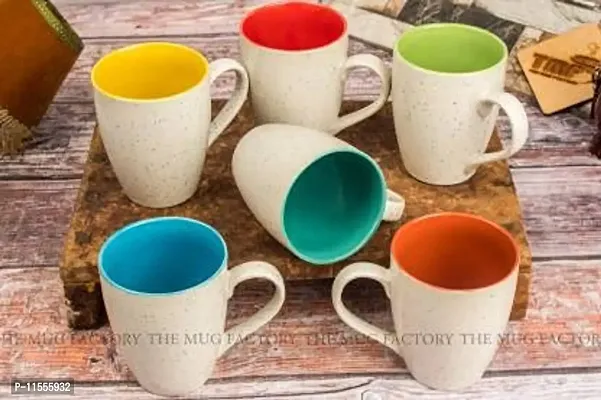 Coffe Mug Rc Multicolor Ceramic Coffie Mug 350 Ml The Mug Factory