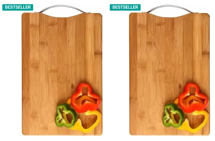 Duarable Wood Chopping Boards Pack Of 2