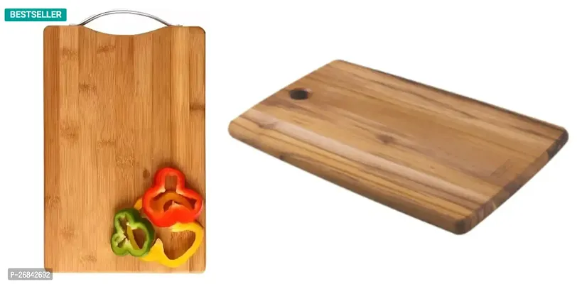 Duarable Wood Chopping Boards Pack Of 2