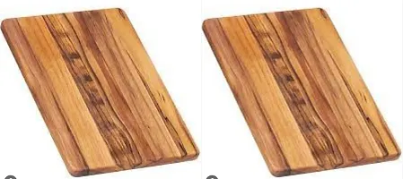 Duarable Wood Chopping Boards Pack Of 2