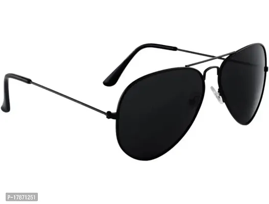 UV Protection Aviator Sunglasses (Free Size)  (For Men  Women, Green)-thumb0