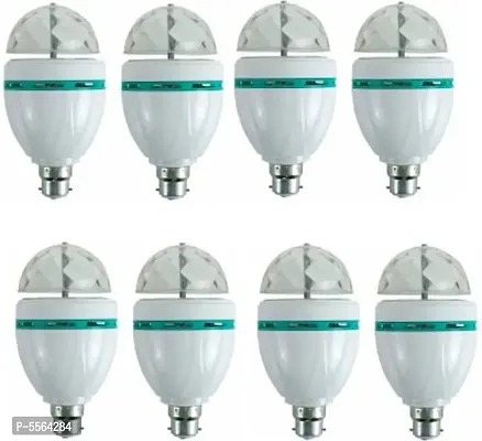 LED Rotating Bulb Party/Home/Diwali Decoration (pack 8)