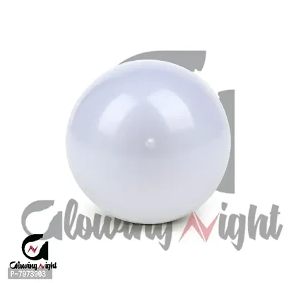 GLOWING NIGHT - 12W B22 Inverter rechargebale Emergency led Bulb (Pack of 1, White)-thumb2
