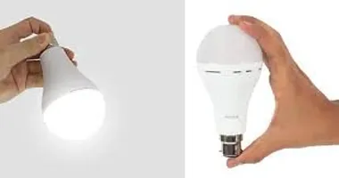 LED 12W Emergency Bulb, Emergency Bulb For Home, Cool Day Light, Pack of 3-thumb2