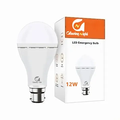 Glowing Night Light Bulb | Emergency Light | LED Bulb Light | 12 Watt