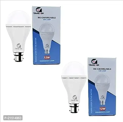 Glowing Night Light Bulb | Emergency Light | LED Bulb Light | 12 Watt | Upto 4 Hours Battery | Pack Of 1