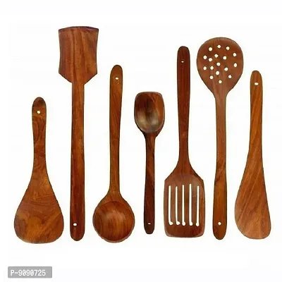 Wooden Spatula set of 7-thumb0