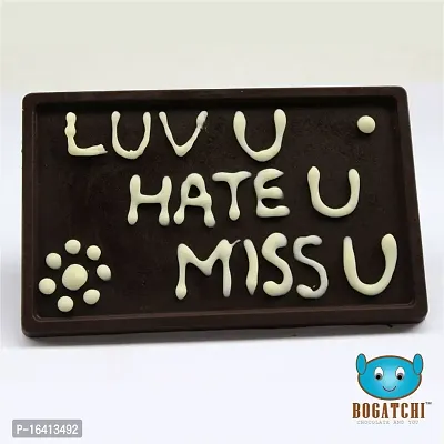 BOGATCHI Gift Ideas, Love Chocolates, Chocolates for BOY, Chocolates for Girl, Chocolates for Brother, Chocolates for Sister, Just U 100 g