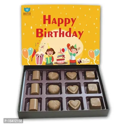 BOGATCHI Gift Ideas, Happy Birthday Gifts for Girls, Blessings, Dark Chocolates, Love Chocolates, Premium Chocolates, 120 g