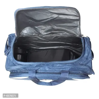 Stylish Polyester Duffle Bags With Wheels- 40 Litres-thumb4