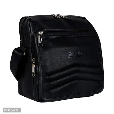 10L Messenger Bag - Side Bag - Phome Leather Bag Black