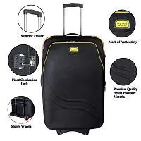 Expandable Small Cabin Suitcase (50 cm) - Scottish / Polyester / Suitcase Trolley / Travel / Tourist / Bag-thumb4