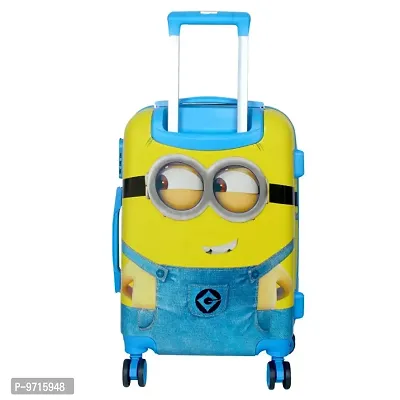 Small Check-in Suitcase (16 inch) - Minions Printed Suitcase/ Trolley Bag for Kids/Gifting purposes - Yellow-thumb2