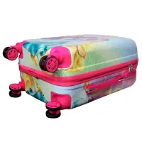 Small Check-in Suitcase (16 inch) - 5 Princess Printed Suitcase/ Trolley Bag for Kids/Gifting purposes - Pink-thumb3