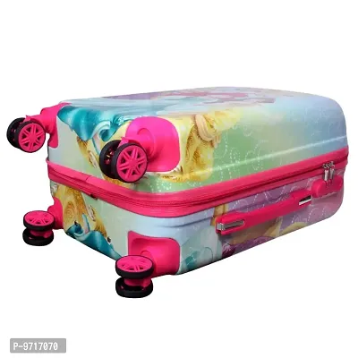 Small Check-in Suitcase (16 inch) - 5 Princess Printed Suitcase/ Trolley Bag for Kids/Gifting purposes - Pink-thumb4
