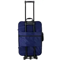 Soft Body Luggage - 20inch Trolley Bag / Suitcase Bag Number Lock With 2 wheel - Blue-thumb1