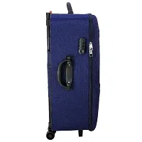 Soft Body Luggage - 20inch Trolley Bag / Suitcase Bag Number Lock With 2 wheel - Blue-thumb2