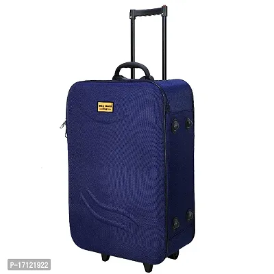 Soft Body Luggage - 20inch Trolley Bag / Suitcase Bag Number Lock With 2 wheel - Blue-thumb5