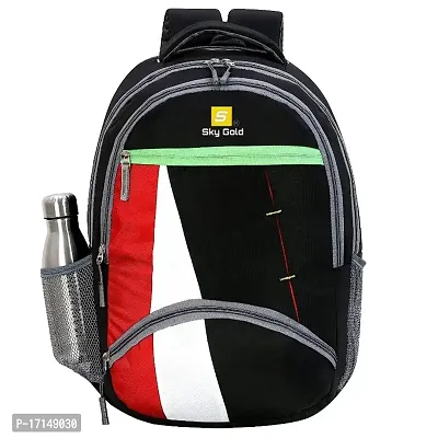 Large 50 L  Laptop Backpack Multicolor Grey White Laptop Backpack Unisex College  School Bags-thumb0