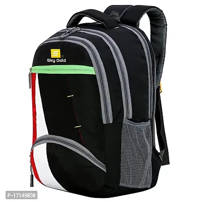 Large 50 L  Laptop Backpack Multicolor Grey White Laptop Backpack Unisex College  School Bags-thumb3