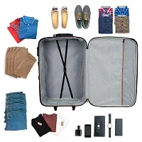 Stylish Polyester Check-In Soft Case Trolley Bag For Travel-thumb2
