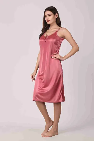 New In Satin Nightdress Women's Nightwear 