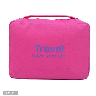 Pink Toiletry Bag Travel Organizer Cosmetic Bags Makeup Bag Toiletry Kit Travel Bag Travel Toiletry Bag Unisex