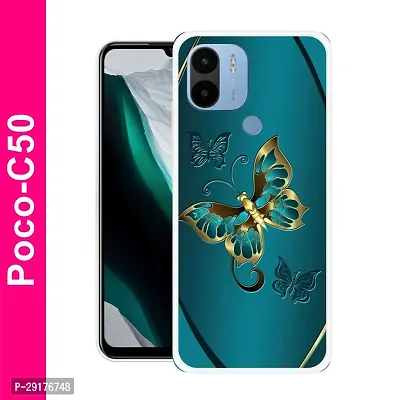 MF Desiner Hard cash cover for POCO C50-thumb0