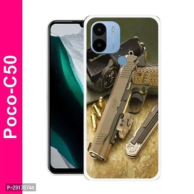 MF Desiner Hard cash cover for POCO C50-thumb0