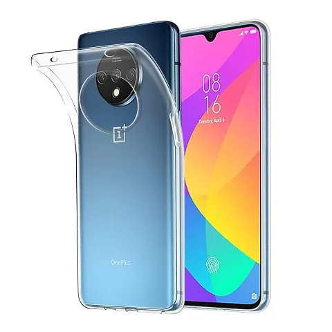 KAKASA ULTIMATE TRUST Exclusive Transparent Bumper Thin Back Case Cover for OnePlus 7T