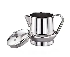 Expresso Stunning Classy Hand-Polished Stainless Steel Teapot with Lid-thumb1