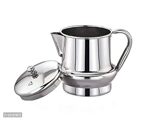 Expresso Stunning Classy Hand-Polished Stainless Steel Teapot with Lid-thumb2