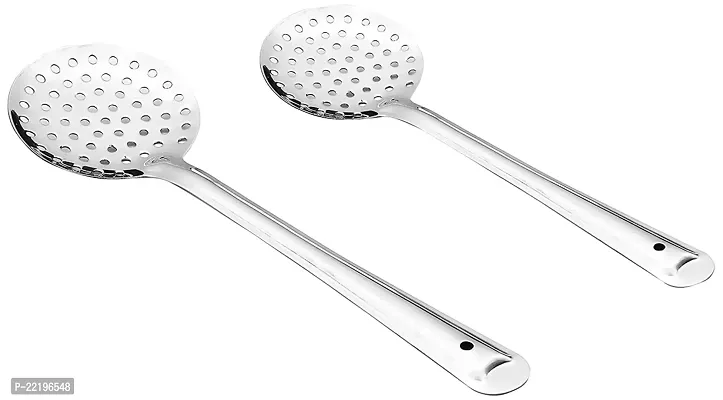 Expresso Stainless Steel Basting/Serving Skimmer Set (2 Pieces)-thumb2