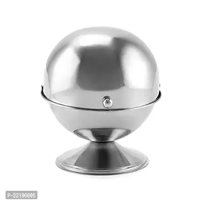 Expresso Stainless Steel Sugar Bowl with Roll Top,Seasoning Container Pot for Home Kitchen,Restaurant and Server Afternoon Tea Coffee-thumb3