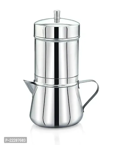 Expresso Stainless Steel South Indian Filter Coffee Maker, Tea Pot/Coffee Kettle (250 Ml)