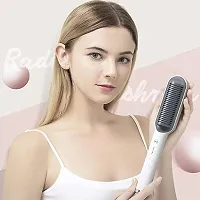 Hair Straightener - MEELANA Hair Straightener Comb for Women & Men, Hair Style, Straightener machine Brush/PTC Heating Electric Straightener with 5 Temperature Control Hair Straightener For Women (Multi color)-thumb3