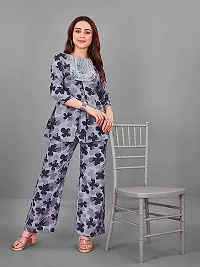 STAYMO Stylish Women's Print Co-Ord Set | Trendy Matching Outfit for Any Occasion-thumb4