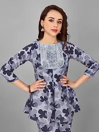 STAYMO Stylish Women's Print Co-Ord Set | Trendy Matching Outfit for Any Occasion-thumb2