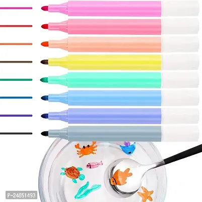 Neon Color Water Based Ink Floating Pens Doodle Pen Playing Educational Toy Magical Painting Marker The Drawing Kit Set Toys Gifts, Multi-thumb4