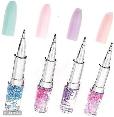 Lipstick Gel Pen  (Pack of 4)