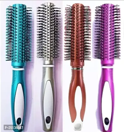 Round Roller Hair Brush with paddle brush Combo Comb for All Type of Hair (hair com 3)-thumb2