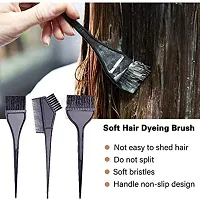 Hair Colouring Tools, Hair Dyeing Tool Set, Brush Double-Sided Coloring Comb and Bowl Set Kit DIY Salon-thumb4