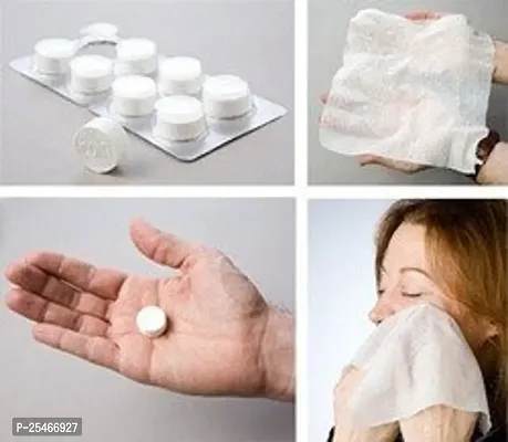 Magic Tablet Compressed Napkin/Coin Tissue 50 Pieces-thumb3