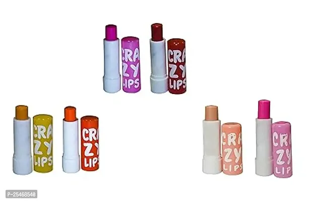 Crazy Lips Lip Balm ( Multicolour ) - Pack of 12-thumb4