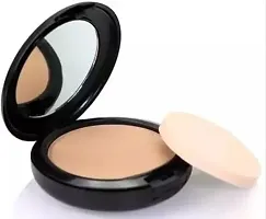 Pressed Powder Skin Moisture with  triangle and square   puff-thumb3